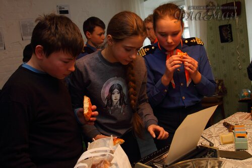 Флагманята и печатная машинка